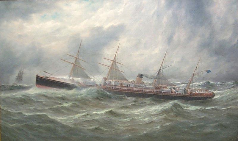 George Parker Greenwood White Star Liner Adriatic oil painting picture